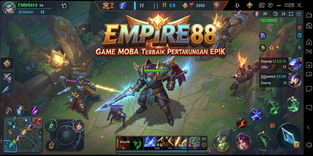 Tampilan gameplay yang seru dan menegangkan di EMPIRE88.
