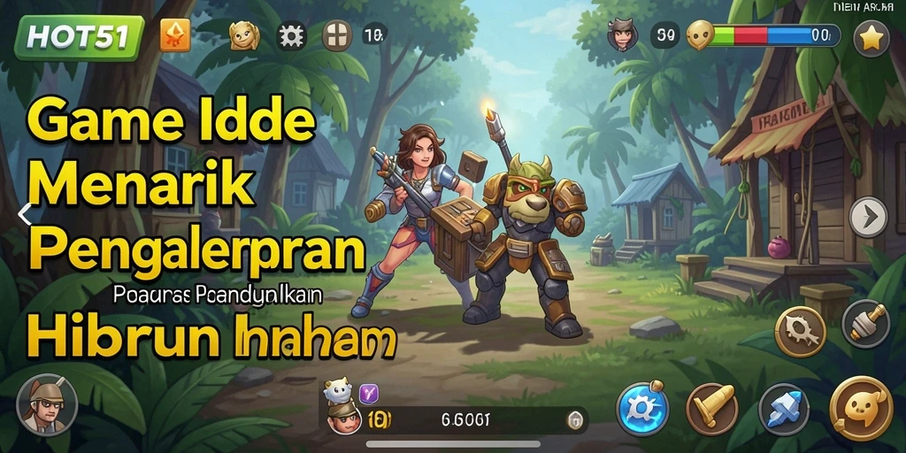 Tampilan gameplay HOT51 yang menarik dan menyenangkan.