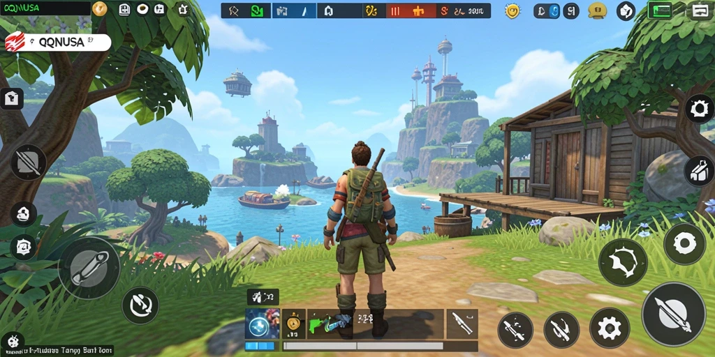 Tampilan menakjubkan dari gameplay Open World yang memukau.