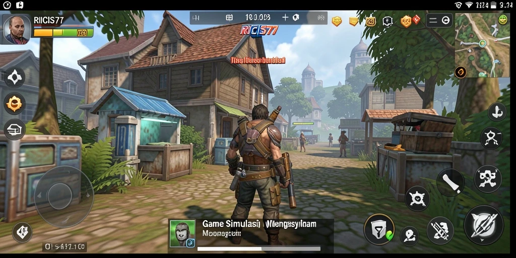 Screenshot RICIS77 menampilkan gameplay simulasi yang menarik.