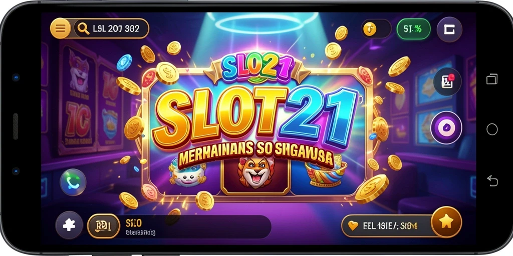 Tampilan gameplay SLOT21 yang menakjubkan dan interaktif.
