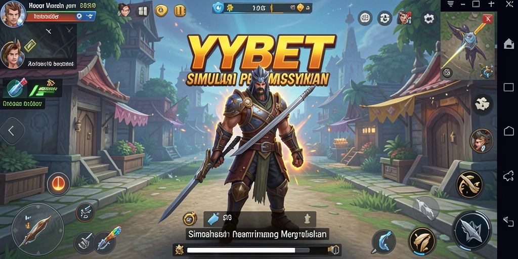 Tampilan gameplay seru dari YYBET saat menjelajahi dunia simulation.